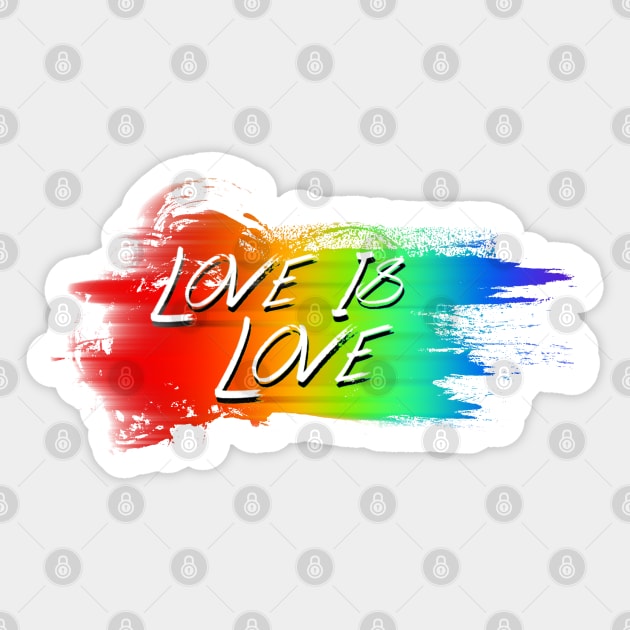 Love Is Love - Pride Month 2020 Sticker by mareescatharsis